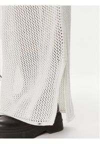 Tommy Jeans Spódnica maxi Open Stitch DW0DW17878 Écru Regular Fit. Materiał: bawełna