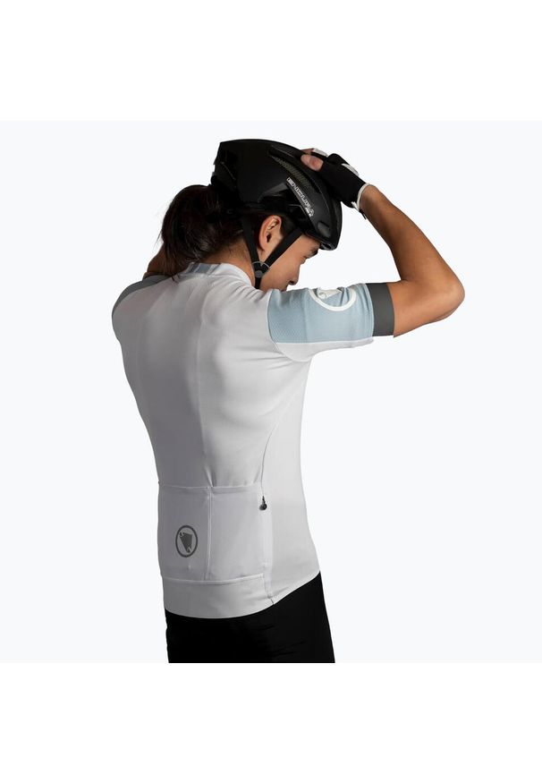 ENDURA - Koszulka rowerowa męska Endura FS260 S/S Std. Kolor: biały. Sport: kolarstwo