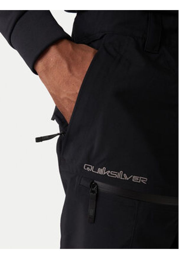 Quiksilver Spodnie snowboardowe Forever Stretch EQYTP03238 Czarny Modern Fit. Kolor: czarny. Materiał: syntetyk. Sport: snowboard