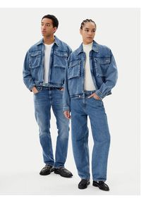 Filling Pieces Kurtka jeansowa Unisex 78620769975 Niebieski Regular Fit. Kolor: niebieski. Materiał: bawełna