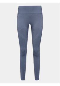 Athlecia Legginsy Nagar W Seamless Tights EA203352 Niebieski Regular Fit. Kolor: niebieski. Materiał: syntetyk