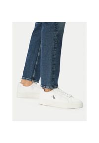 Sneakersy Calvin Klein. Kolor: biały #1