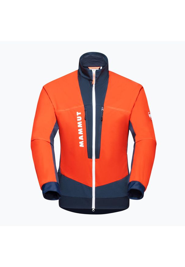 Kurtka hybrydowa męska Mammut Aenergy IN Hybrid. Kolor: czerwony. Sport: turystyka piesza