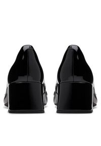 Clarks Czółenka Nyta45 Court 26181317 Czarny. Kolor: czarny. Materiał: skóra, lakier #6