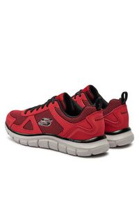 skechers - Skechers Sneakersy Bucolo 52630/RDBK Czerwony. Kolor: czerwony. Materiał: materiał #3