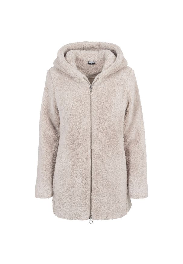 Urban Classics - Parka dla kobiet Urban Classic herpa. Kolor: biały. Materiał: polar
