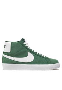 Nike Sneakersy Sb Zoom Blazer Mid FD0731 300 Zielony. Kolor: zielony. Materiał: skóra, zamsz. Model: Nike Zoom #1