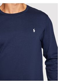 Polo Ralph Lauren Longsleeve Sle 714844759002 Granatowy Regular Fit. Typ kołnierza: polo. Kolor: niebieski. Materiał: bawełna. Długość rękawa: długi rękaw #2