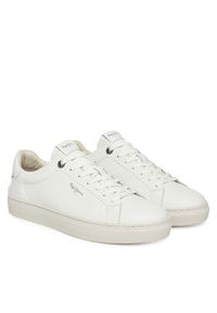 Pepe Jeans Sneakersy Camden Club M PMS00020 Biały. Kolor: biały. Materiał: skóra #6