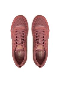 skechers - Skechers Sneakersy 111/ROS Różowy. Kolor: różowy. Materiał: zamsz, skóra #6