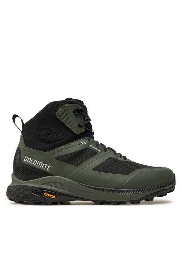 Trekkingi Dolomite. Kolor: zielony. Technologia: Gore-Tex. Sport: turystyka piesza