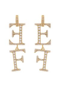 Elisabetta Franchi Kolczyki OR-17K-52E2-V260 Złoty. Materiał: metalowe. Kolor: złoty #4