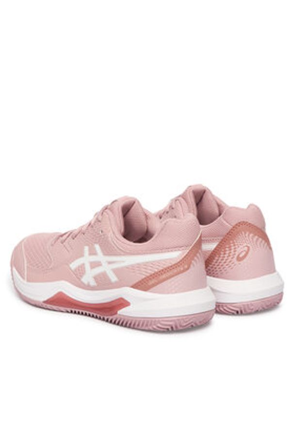 Asics Buty do tenisa Gel-Dedicate 8 Clay 1042A255 Różowy. Kolor: różowy. Materiał: skóra. Sport: tenis