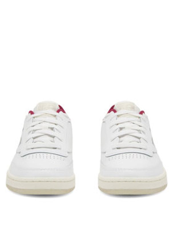 Reebok Sneakersy 100032972-M Biały. Kolor: biały. Materiał: skóra