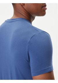 Pepe Jeans T-Shirt Original Stretch N PM5010132 Granatowy Regular Fit. Kolor: niebieski. Materiał: bawełna #4