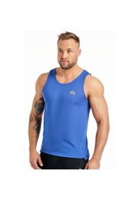ROUGH RADICAL - Tank Top fitness męski Rough Radical Fine. Kolor: niebieski. Sport: fitness