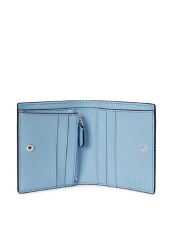 Lauren Ralph Lauren - LAUREN RALPH LAUREN Portfel 432962112010 Niebieski. Kolor: niebieski. Materiał: skóra