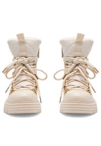 DeeZee Trzewiki LEDA WS6126-09 Beżowy. Kolor: beżowy. Materiał: materiał #7