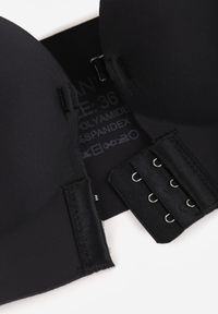 Born2be - Czarny Biustonosz Push Up Zapinany z Przodu Pariri. Kolor: czarny. Rodzaj stanika: push-up #2