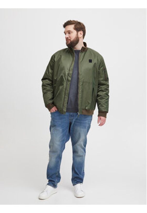 Blend Kurtka bomber 20715952 Zielony Regular Fit. Kolor: zielony. Materiał: syntetyk