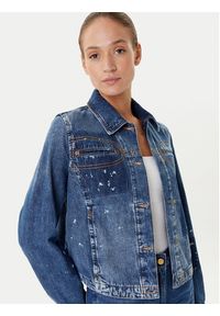 Guess Kurtka jeansowa W5YN69 D5R01 Granatowy Regular Fit. Kolor: niebieski. Materiał: bawełna #4