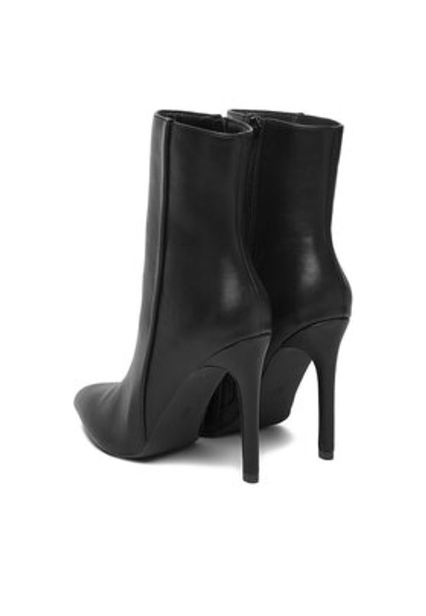 DeeZee Botki P5103 Czarny. Kolor: czarny. Materiał: syntetyk, materiał