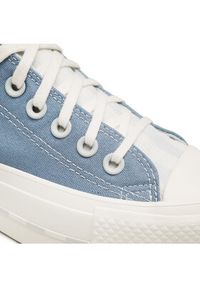 Converse Trampki Chuck Taylor All Star Lift Ox 572710C Błękitny. Kolor: niebieski. Materiał: materiał #3