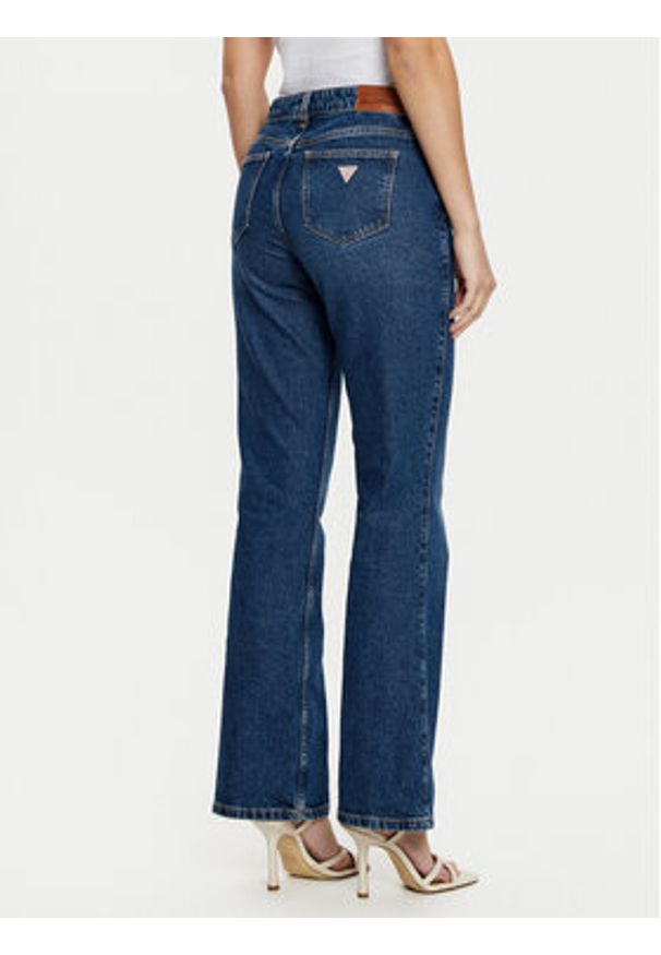 Guess Jeans Jeansy W5RA1S D5M44 Granatowy Regular Fit. Kolor: niebieski
