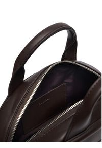 Calvin Klein Torebka Bold Ck Dome Crossbody LV04F3895G Bordowy. Kolor: czerwony. Materiał: skórzane #2