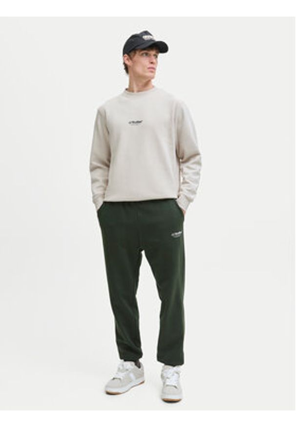 Jack & Jones Bluza Soho 12278791 Beżowy Relaxed Fit. Kolor: beżowy. Materiał: bawełna