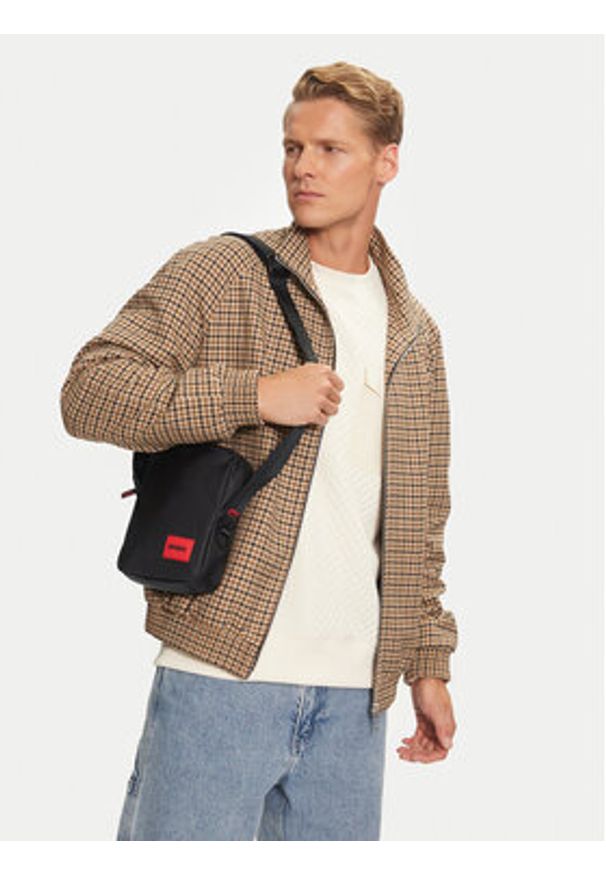 Hugo Saszetka 50492693 Czarny. Kolor: czarny. Materiał: materiał