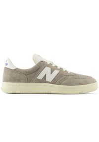 Buty unisex New Balance CT500CJ – beżowe. Kolor: beżowy. Materiał: guma, zamsz, nubuk. Szerokość cholewki: normalna. Sport: tenis