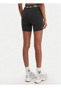 Reebok Szorty sportowe RK25607CCW Czarny Slim Fit. Kolor: czarny. Materiał: syntetyk #3