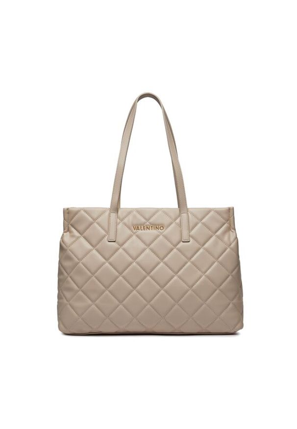 VALENTINO - Valentino Torebka Ocarina VBS3KK10R Écru. Kolor: kremowy. Materiał: skórzane