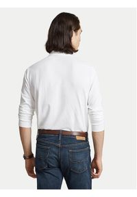 Polo Ralph Lauren Polo 710681126001 Biały Slim Fit. Typ kołnierza: polo. Kolor: biały. Materiał: bawełna #3