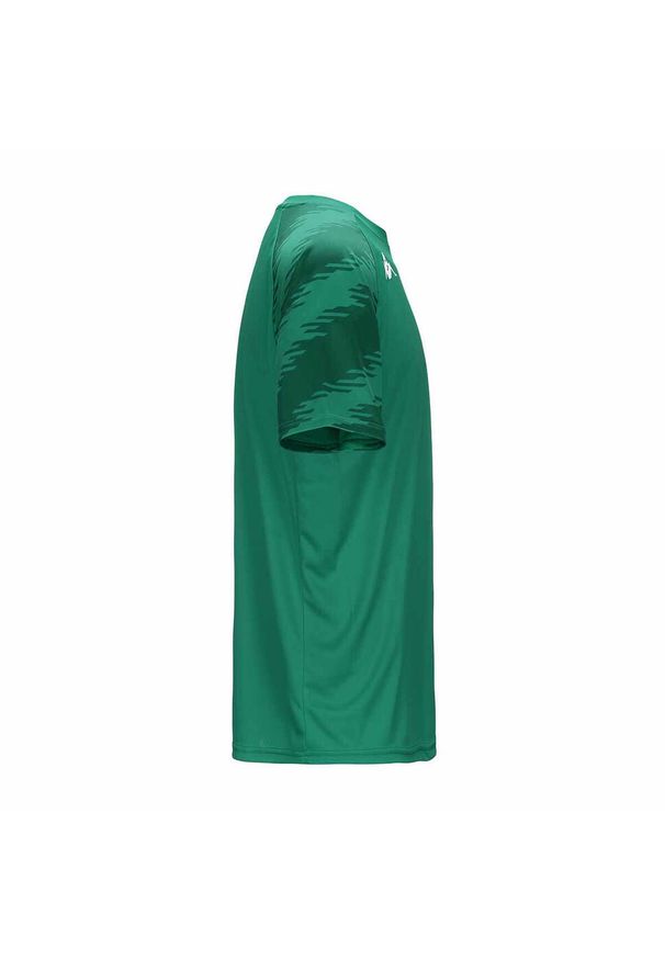 Koszulka Kappa Daverno. Kolor: zielony. Sport: piłka nożna, fitness