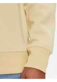 Calvin Klein Jeans Bluza Monologo J30J325028 Beżowy Regular Fit. Kolor: beżowy. Materiał: syntetyk