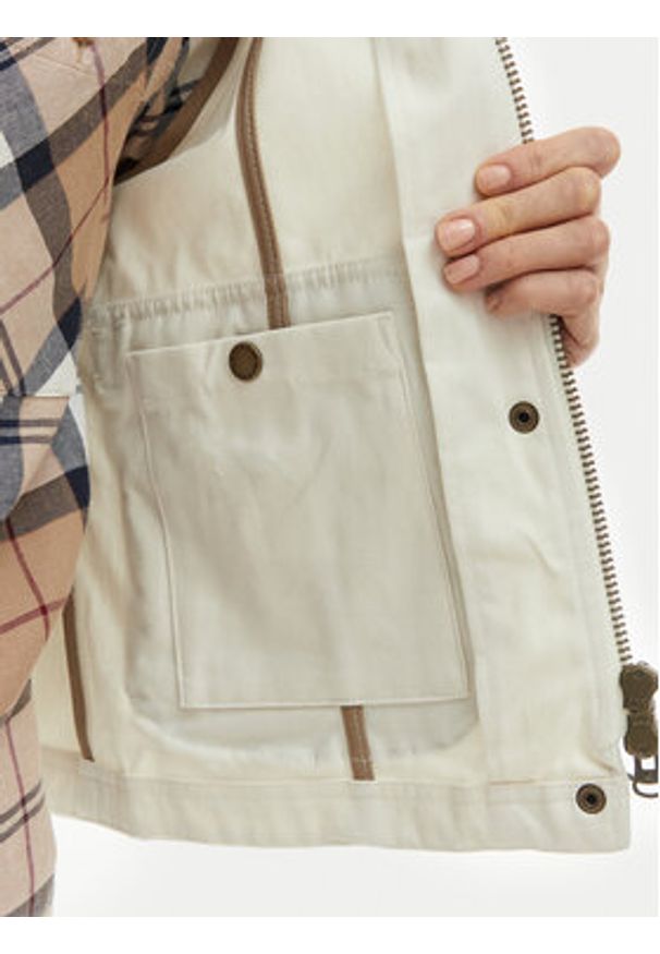 Barbour Kurtka przejściowa Beadnell LCA0377CR11 Beżowy Regular Fit. Kolor: beżowy. Materiał: bawełna