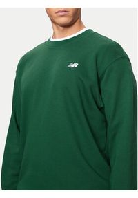 New Balance Bluza Small Logo MT41507 Zielony Relaxed Fit. Kolor: zielony. Materiał: bawełna