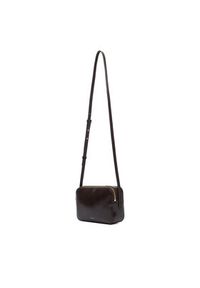 Calvin Klein Torebka Foil Logo Glossy Camera Bag LV04F3539G Brązowy. Kolor: brązowy. Materiał: skórzane #3