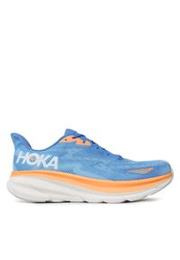 HOKA - Hoka Buty Clifton 9 1127895 Niebieski. Kolor: niebieski. Materiał: materiał