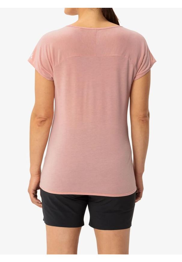 Koszulka szybkoschnąca damska Vaude Tekoa T-Shirt II. Kolor: różowy