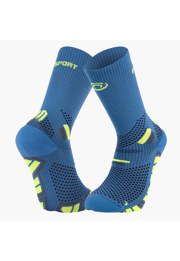 BV SPORT - Wysokie skarpety BV Sport Ultra 2. Kolor: żółty, niebieski, wielokolorowy