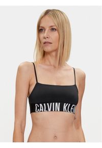 Calvin Klein Underwear Biustonosz top 000QF7631E Czarny. Kolor: czarny. Materiał: syntetyk #1