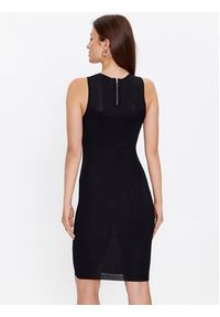 Glamorous Sukienka dzianinowa CK6708 Czarny Slim Fit. Kolor: czarny. Materiał: syntetyk #7