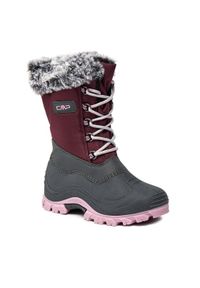 CMP Śniegowce Magdalena Snowboots 3Q76455J Fioletowy. Kolor: fioletowy. Materiał: materiał