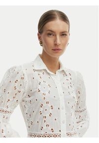 Iconique Sukienka letnia Joanna IC26-008 Biały Regular Fit. Kolor: biały. Materiał: bawełna. Sezon: lato #3