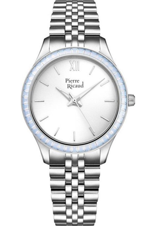 Zegarek damski Pierre Ricaud P22064.5113QZ srebrny. Kolor: srebrny
