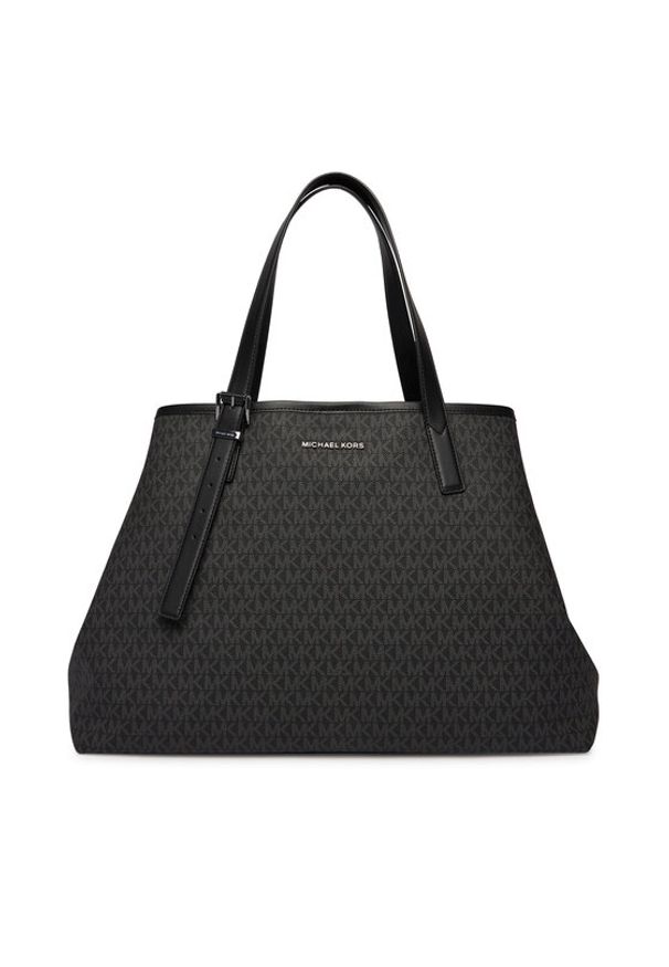 MICHAEL Michael Kors Torebka 33R6LHDT9B Czarny. Kolor: czarny. Materiał: skórzane