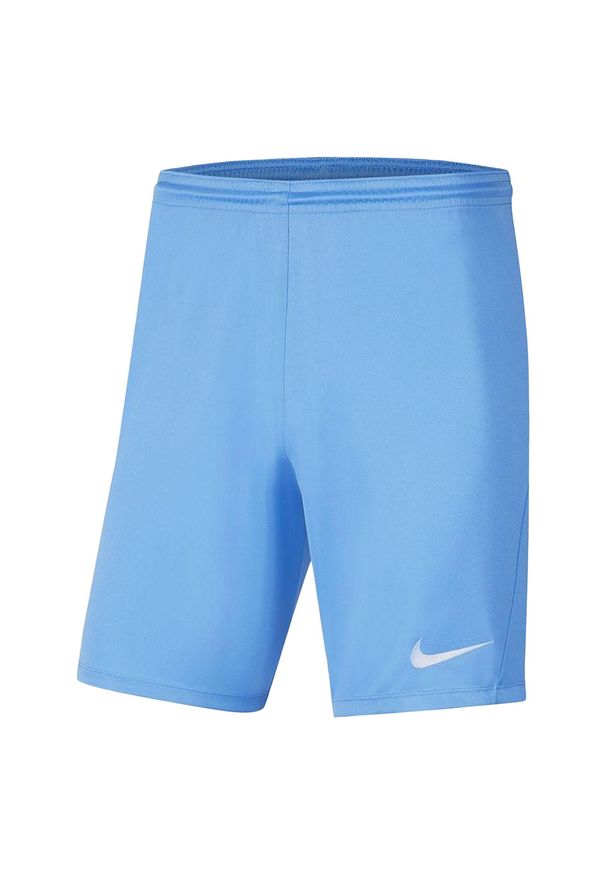 Nike - Męskie Spodenki Dry Park III. Kolor: niebieski. Sport: turystyka piesza